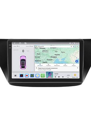 Штатная магнитола lesko для lifan x50 2015-н.в. экран 9" 4/64 qled carplay 4g wi-fi gps 360 prime