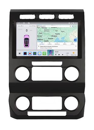 Штатная магнитола lesko для ford f-150 xiii рестайлинг type b 2017-2020 экран 9" 4/64 qled carplay 4g wi-fi gps 360 prime