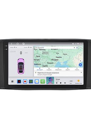 Штатная магнитола lesko для mercedes-benz r-класс i рестайлинг 2007-2010 экран 9" 4/64 qled carplay 4g wi-fi gps 360 prime