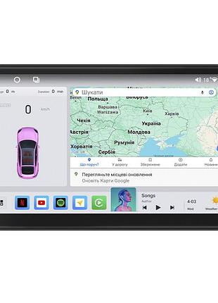 Штатная магнитола lesko для kia magentis i 2000-2003 экран 9" 4/64 qled carplay 4g wi-fi gps 360 prime