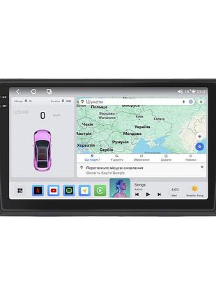 Штатная магнитола lesko для suzuki sx4 i (classic) 2006-2009 экран 9" 4/64 qled carplay 4g wi-fi gps 360 prime