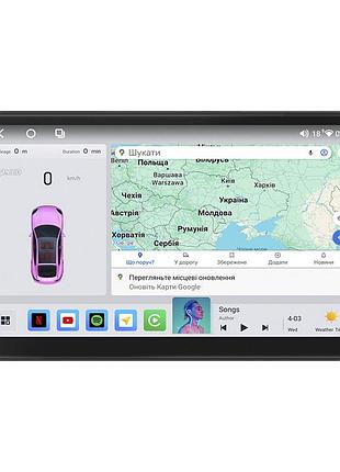Штатная магнитола lesko для ford tourneo connect ii 2012-2018 экран 9" 4/64 qled carplay 4g wi-fi gps 360 prime
