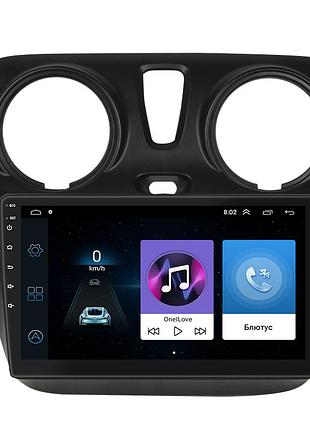 Штатная магнитола lesko для dacia sandero ii рестайлинг ver 2 2016-2020 экран 9" 1/16gb wi-fi gps base