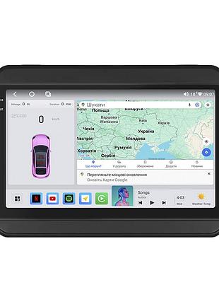 Штатна магнітола lesko для suzuki ignis iii рестайлінг 2020-н.в. екран 9" 4/64 qled carplay 4g wi-fi gps 360 prime