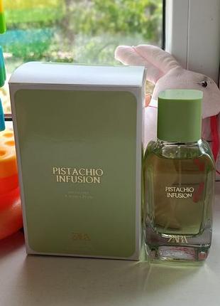 Парфюмированная вода для женщин zara pistachio infusion 100 ml