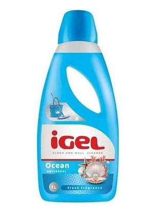 Засіб для миття підлоги та стін 1л ocean floor cleaner тм igel