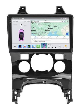 Штатна магнітола lesko для peugeot 3008 i рестайлінг 2013-2016 екран 9" 4/64 qled carplay 4g wi-fi gps 360 prime