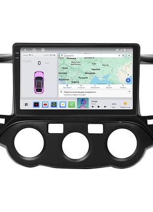 Штатна магнітола lesko для kia optima ii рестайлінг 2008-2010 екран 9" 4/64 qled carplay 4g wi-fi gps 360 prime