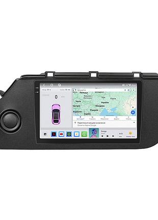 Штатна магнітола lesko для kia rio iv рестайлінг 2020-н.в. екран 9" 4/64 qled carplay 4g wi-fi gps 360 prime