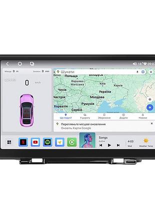 Штатна магнітола lesko для great wall hover h6 2011-2017 екран 9" 4/64 qled carplay 4g wi-fi gps 360 prime