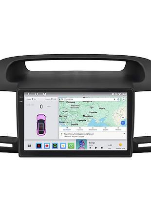 Штатна магнітола lesko для toyota camry v (xv30) 2001-2004 екран 9" 4/64 qled carplay 4g wi-fi gps 360 prime