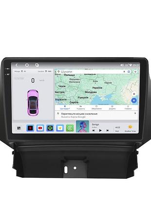 Штатна магнітола lesko для chevrolet orlando i 2010-2018 екран 9" 4/64 qled carplay 4g wi-fi gps 360 prime