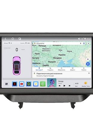 Штатная магнитола lesko для mazda cx-3 i рестайлинг 2018-н.в. экран 9" 4/64 qled carplay 4g wi-fi gps 360 prime