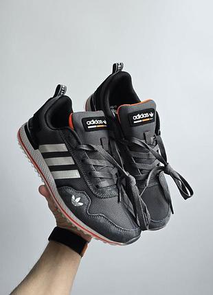 Кроссовки мужские adidas pod-s3.1 серые летние демисезонные весна-лето-осень замша текстиль размер 41-45 новые 3129-2