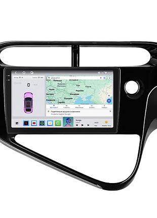 Штатная магнитола lesko для toyota prius c i рестайлинг 2015-н.в. экран 9" 4/64 qled carplay 4g wi-fi gps 360 prime