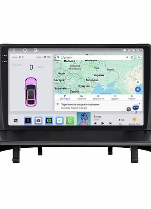 Штатна магнітола lesko для peugeot 3008 i ver. 2 2009-2016 екран 9" 4/64 qled carplay 4g wi-fi gps 360 prime