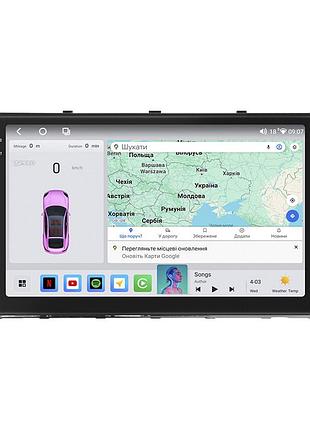 Штатна магнітола lesko для volkswagen arteon i 2017-2020 екран 9" 4/64 qled carplay 4g wi-fi gps 360 prime