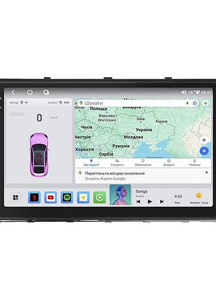 Штатна магнітола lesko для volkswagen bora iv 2018-н.в. екран 9" 4/64 qled carplay 4g wi-fi gps 360 prime