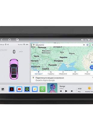 Штатна магнітола lesko для fiat ducato ii рестайлінг 2011-н.в. екран 9" 4/64 qled carplay 4g wi-fi gps 360 prime