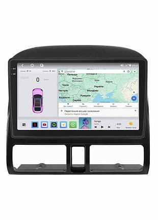 Штатна магнітола lesko для honda cr-v ii рестайлінг 2004-2006 екран 9" 4/64 qled carplay 4g wi-fi gps 360 prime