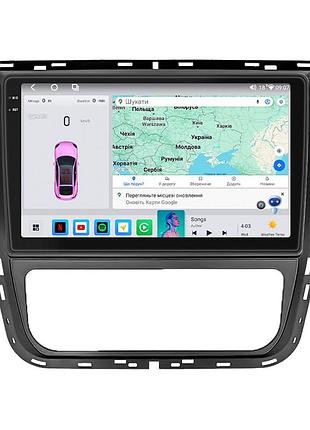 Штатна магнітола lesko для volkswagen passat i/nms manual ac 2011-2015 екран 9" 4/64 qled carplay 4g wi-fi gps 360 prime