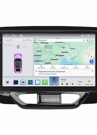 Штатна магнітола lesko для lada (ваз) xray i 2015-н.в. екран 9" 4/64 qled carplay 4g wi-fi gps 360 prime