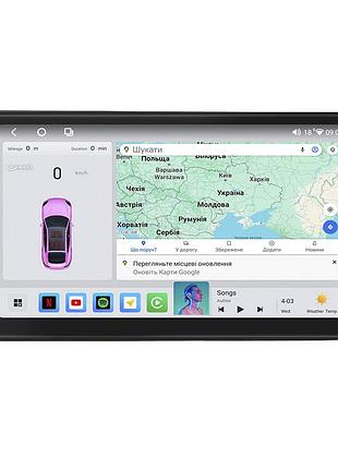 Штатная магнитола lesko для seat ibiza iv рестайлинг 2012-2015 экран 9" 4/64 qled carplay 4g wi-fi gps 360 prime