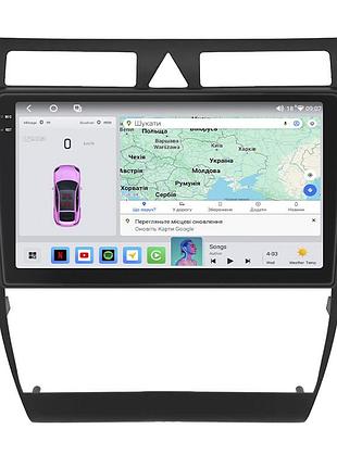 Штатная магнитола lesko для audi a6 allroad i (c5) 2000-2006 экран 9" 4/64 qled carplay 4g wi-fi gps 360 prime