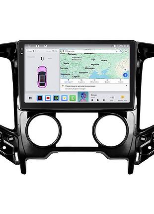 Штатная магнитола lesko для mitsubishi l200 v manual ac 2015-2019 экран 9" 4/64 qled carplay 4g wi-fi gps 360 prime