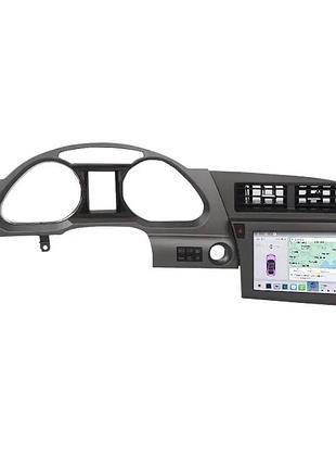 Штатная магнитола lesko для audi s6 iii (c6) рестайлинг 2008-2011 экран 9" 4/64 qled carplay 4g wi-fi gps 360 prime