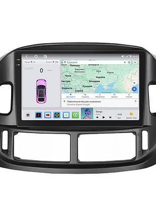 Штатная магнитола lesko для toyota previa ii (xr30, xr40) 2000-2006 экран 9" 4/64 qled carplay 4g wi-fi gps 360 prime