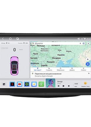 Штатна магнітола lesko для kia sorento ii рестайлінг ver 2 2012-2015 екран 9" 4/64 qled carplay 4g wi-fi gps 360 prime