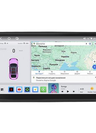 Штатная магнитола lesko для audi a4 allroad iv (b8) рестайлинг 2011-2016 экран 9" 4/64 qled carplay 4g wi-fi gps 360 prime