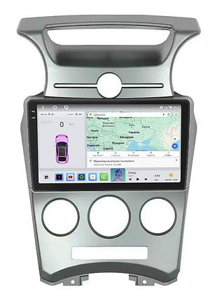 Штатная магнитола lesko для kia carens ii (un) 2006-2012 экран 9" 4/64 qled carplay 4g wi-fi gps 360 prime