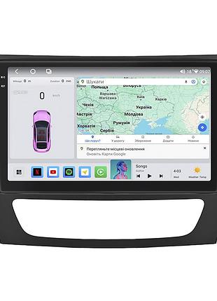 Штатная магнитола lesko для mercedes-benz cls i (c219) рестайлинг 2008-2010 экран 9" 4/64 qled carplay 4g wi-fi gps 360 prime