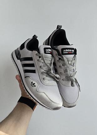 Кроссовки мужские adidas pod-s3.1 серые летние демисезонные весна-лето-осень замша текстиль размер 41-45 новые 3129-7