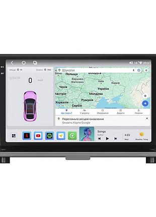 Штатная магнитола lesko для volvo xc90 i 2002-2006 экран 9" 4/64 qled carplay 4g wi-fi gps 360 prime