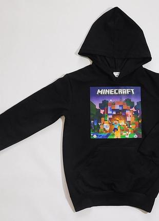 Худі дитяче для хлопчика minecraft весна / осінь зріст 122-146 см