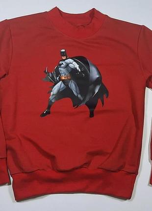 Джемпер на хлопчика дитячий "batman" зріст 116-152 см
