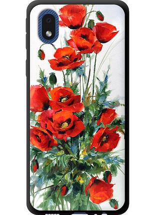 Чехол tpu на телефон samsung galaxy a01 core a013f маки "523b-2065-58250"