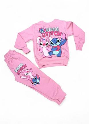 Костюм lilo & stitch детский розовый, 104–140 см 134-140