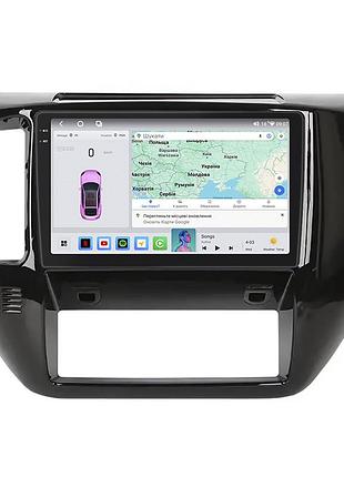 Штатна магнітола lesko для nissan patrol v (y61) рестайлінг 2004-н.в. екран 9" 4/64 qled carplay 4g wi-fi gps 360 prime