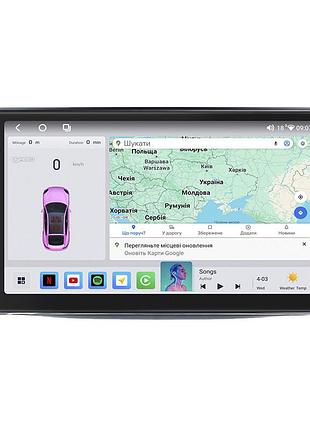 Штатная магнитола lesko для chevrolet aveo i рестайлинг 2006-2012 экран 9" 4/64 qled carplay 4g wi-fi gps 360 prime