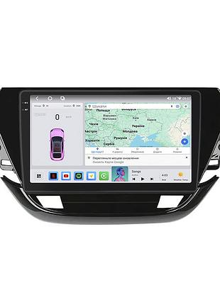 Штатная магнитола lesko для opel corsa f 2019-н.в. экран 9" 4/64 qled carplay 4g wi-fi gps 360 prime