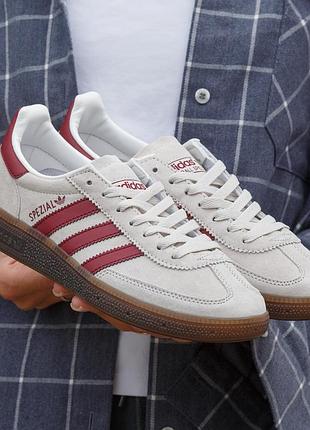 Adidas spezial grey burgundy
