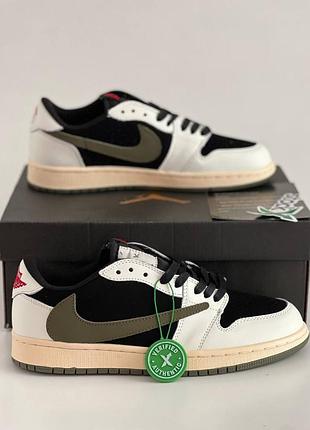 Nike air jordan 1 x travis scott low og “olive”