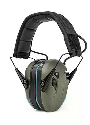Тактические наушники earmor m300t (coyote), bluetooth 5.4, шумозащита 22 дб, класс защиты ipx5, питание от 2×aaa