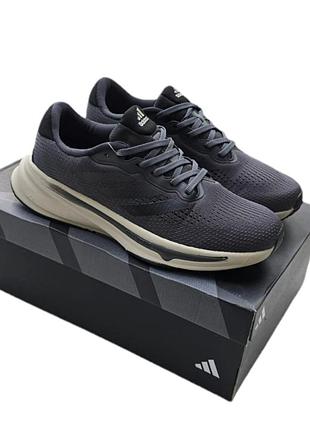 Кроссовки мужские adidas supernova серые летние демисезонные весна-лето-осень текстиль сетка размер 41-45 новые 1145