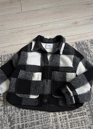 Куртка верхня сорочка zara 152 см