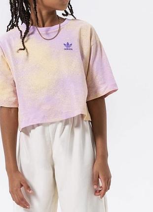 Укорочена футболка adidas original girl